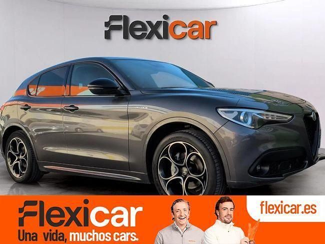 Gris Usado 2022 Alfa Romeo Stelvio Veloce SUV | 32.890 € (Precio justo) - Imagen 1/4