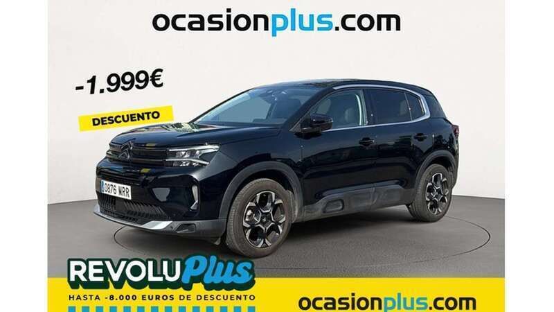 Negro Usado 2024 Citroën C5 Aircross PureTech SUV | 18.955 € (Buen precio) - Imagen 1/4