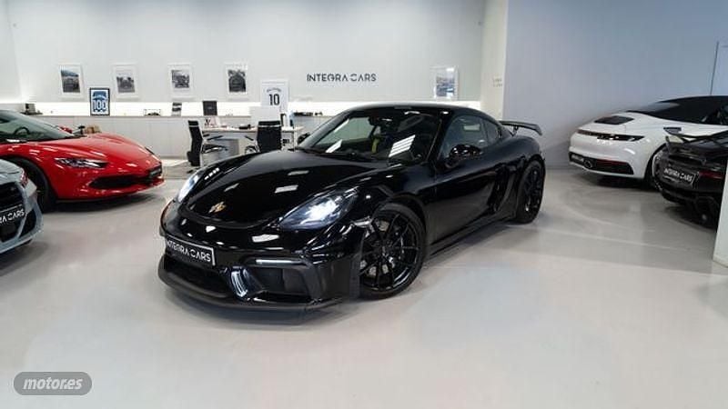 Negro Usado 2021 Porsche 718 Cayman GT4 Coupe | 119.718 € (Super precio) - Imagen 1/4