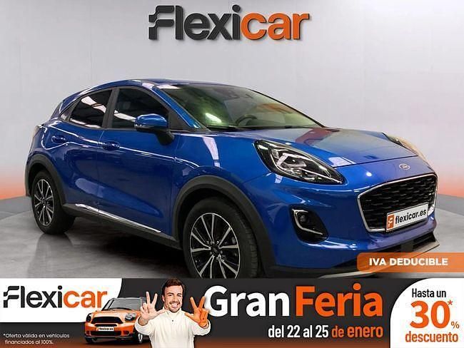 Azul Usado 2021 Ford Puma Titanium SUV | 17.990 € (Precio justo) - Imagen 1/4