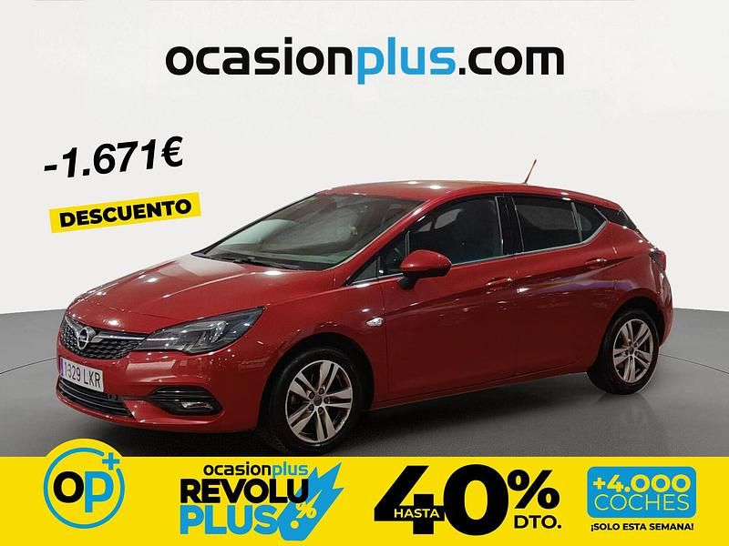 Usado Opel Astra GS Line 122 CV (89 kW) 2020 Rojo