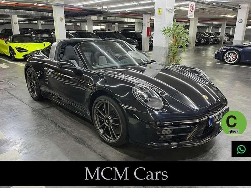 Negro Usado 2023 Porsche 911 Targa 4 Edition Descapotable | 334.999 € - Imagen 1/4