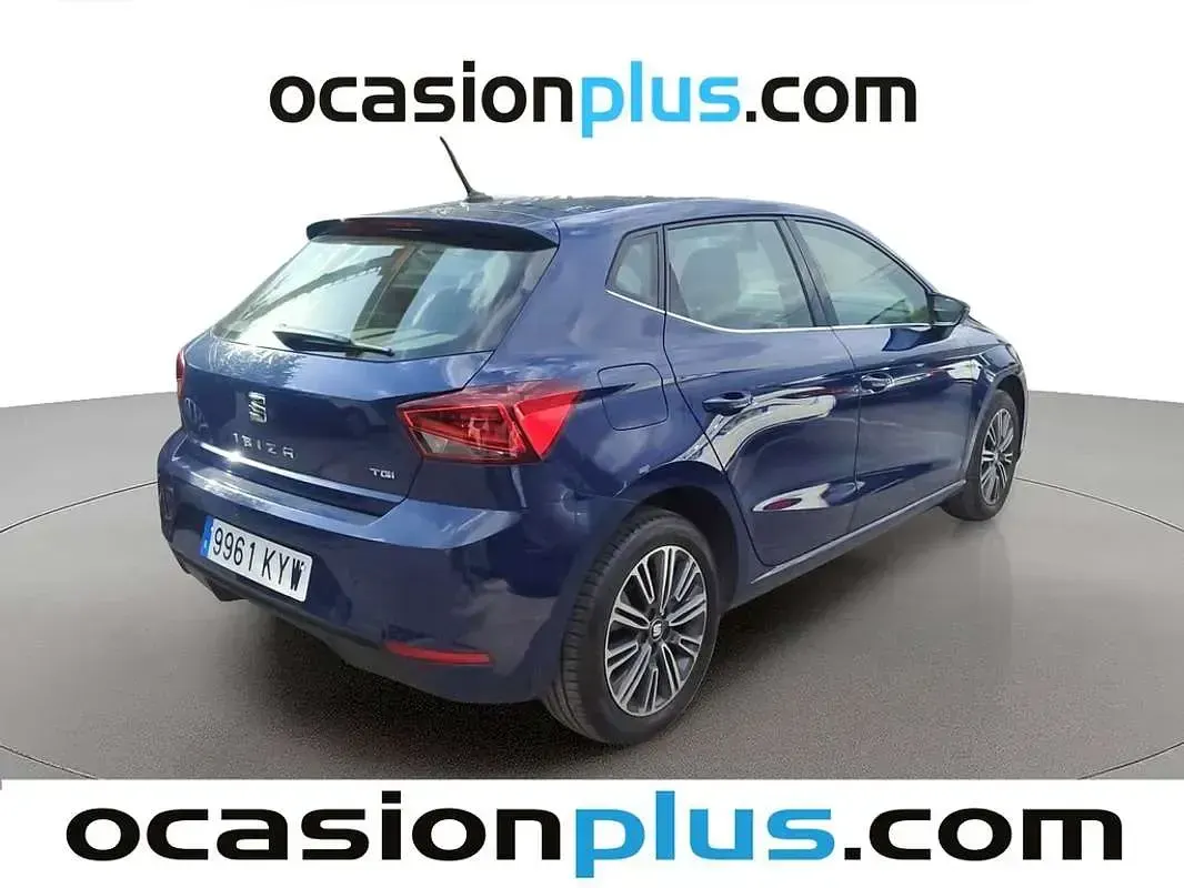 Usado Seat Ibiza XCELLENCE 90 CV (66 kW) 2019 Azul Utilitario