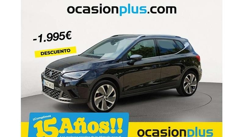 Negro Usado 2024 Seat Arona FR SUV | 19.773 € (Precio justo) - Imagen 1/4