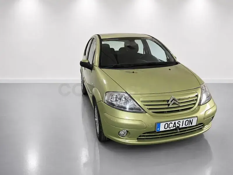 Usado Citroën C3 Exclusive 90 CV (66 kW) 2008 Verde Berlina
