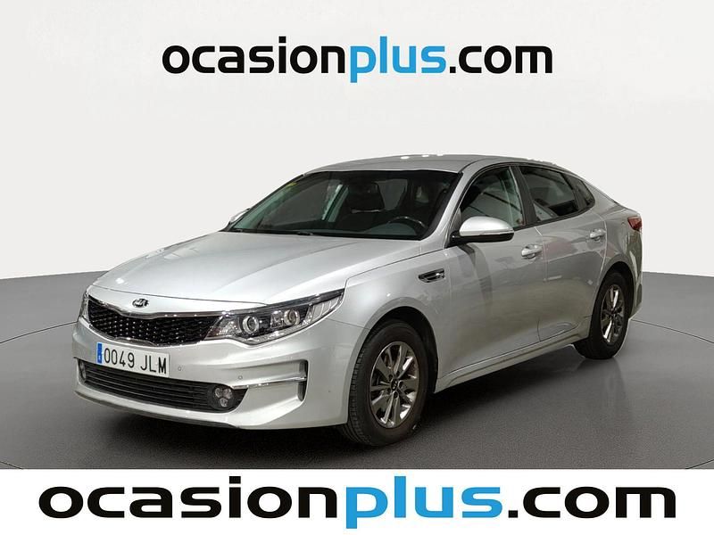 Gris plata Usado 2016 Kia Optima Berlina | 12.390 € (Precio justo) - Imagen 1/4