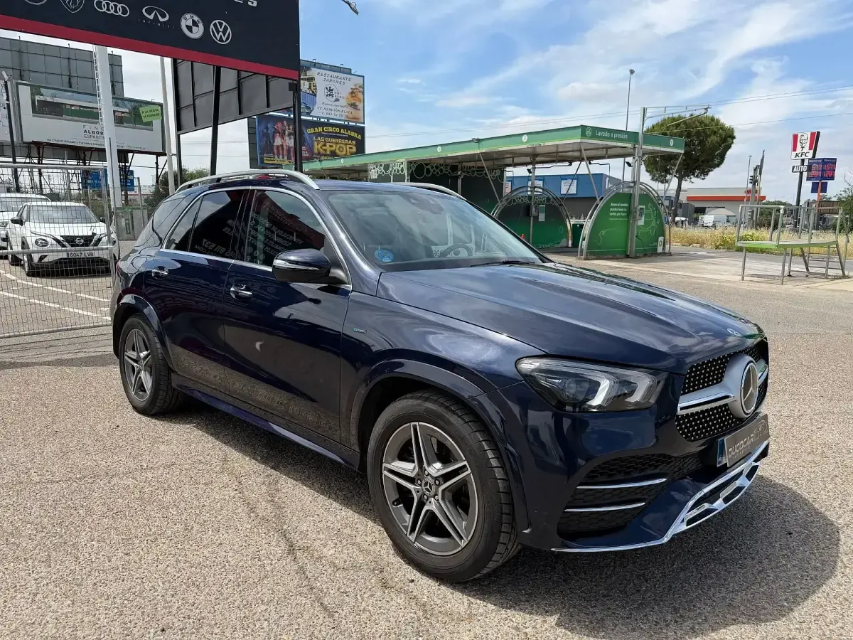 Usado Mercedes GLE350 de 320 CV (235 kW) 2021 Azul SUV