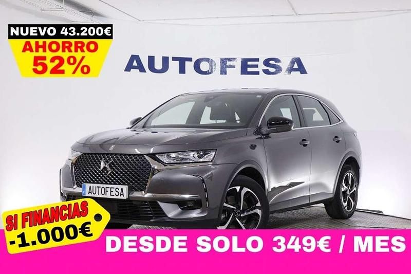 Gris Usado 2021 DS Automobiles DS7 Crossback Chic SUV | 20.950 € (Buen precio) - Imagen 1/4