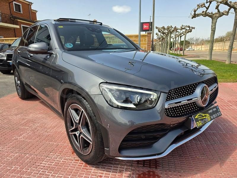 Usado Mercedes GLC220 194 CV (142 kW) 2021 Gris / plata SUV