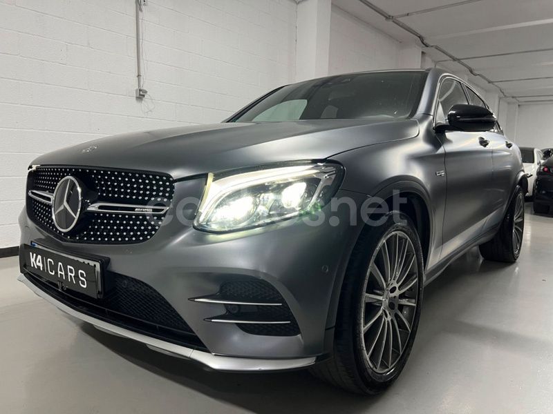 Usado Mercedes GLC43 AMG 390 CV (286 kW) 2019 Gris / plata Coupe