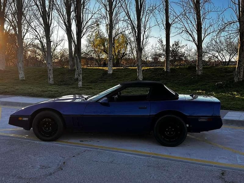 Usado Chevrolet Corvette 1991 Azul Descapotable