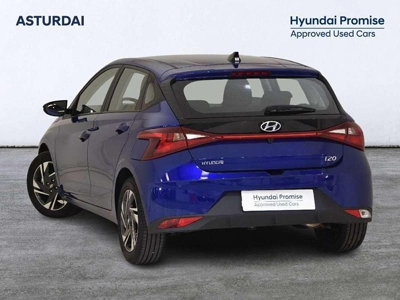 Usado Hyundai i20 84 CV (61 kW) 2024 Azul Utilitario