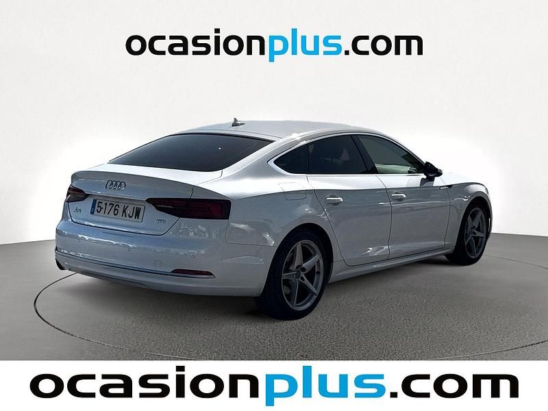 Usado Audi A5 Sportback Sport 150 CV (110 kW) 2018 Blanco Utilitario