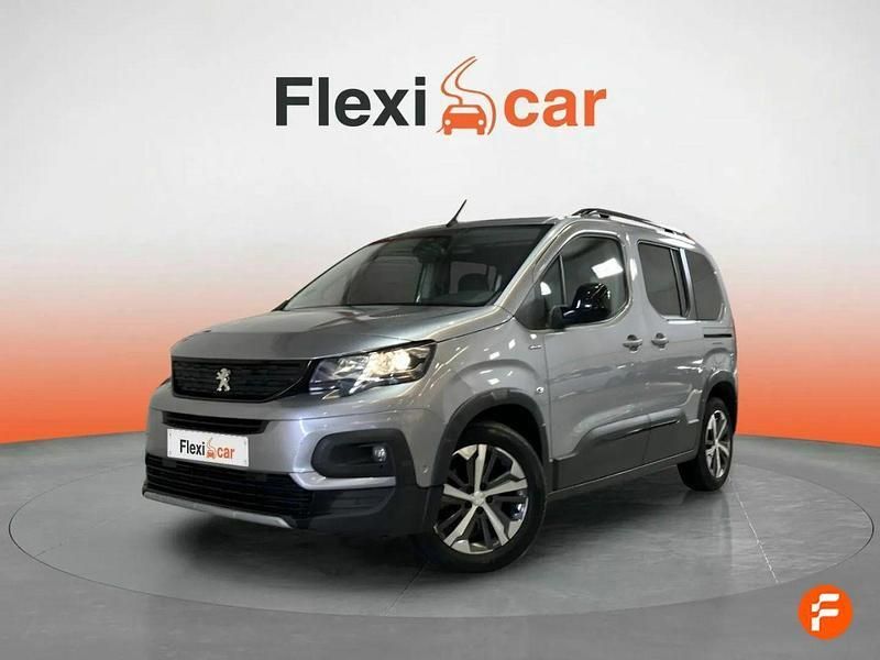 Usado Peugeot Rifter GT-line 130 CV (95 kW) 2019 Gris Monovolumen