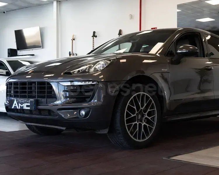 Usado Porsche Macan S Diesel 258 CV (189 kW) 2015 Gris / plata SUV