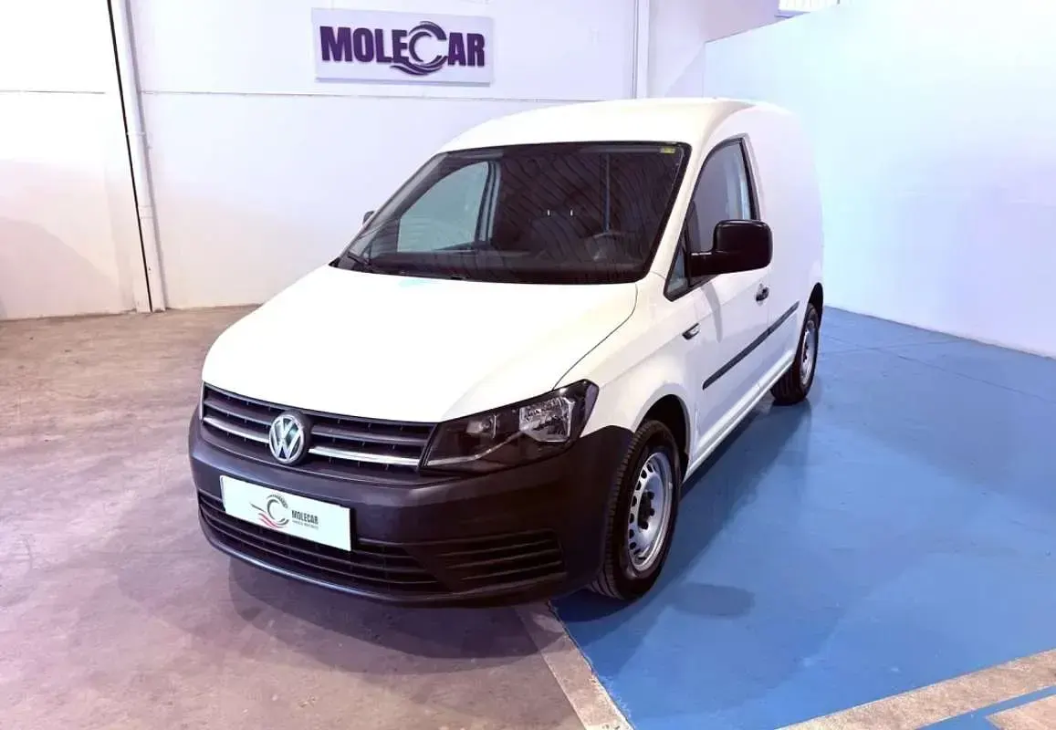 Usado VW Caddy Business 75 CV (55 kW) 2018 Blanco Monovolumen