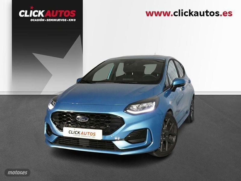 Azul Usado 2022 Ford Fiesta ST-Line Utilitario | 15.800 € (Precio justo) - Imagen 1/4