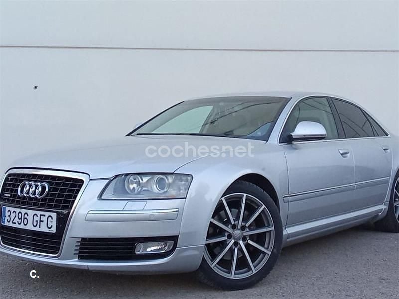 Usado Audi A8 233 CV (171 kW) 2008 Gris / plata Berlina