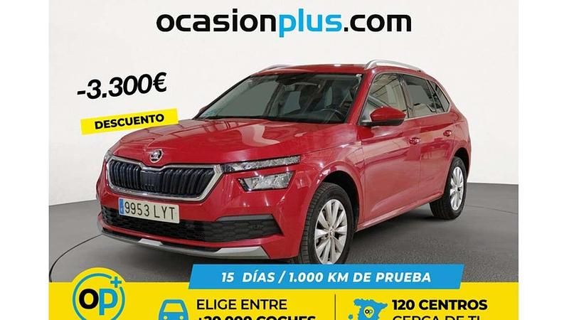 Usado Skoda Kamiq 110 CV (80 kW) 2022 Rojo SUV