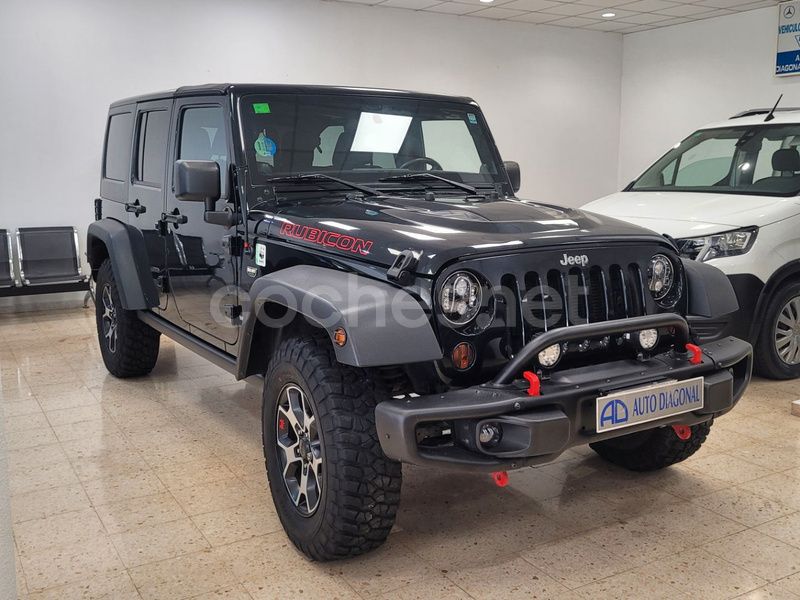 Verde Usado 2012 Jeep Wrangler Unlimited Rubicon SUV | 39.800 € (Precio justo) - Imagen 1/4