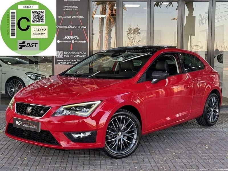 Rojo Usado 2015 Seat Leon SC Style Utilitario | 9990 € (Precio justo) - Imagen 1/4