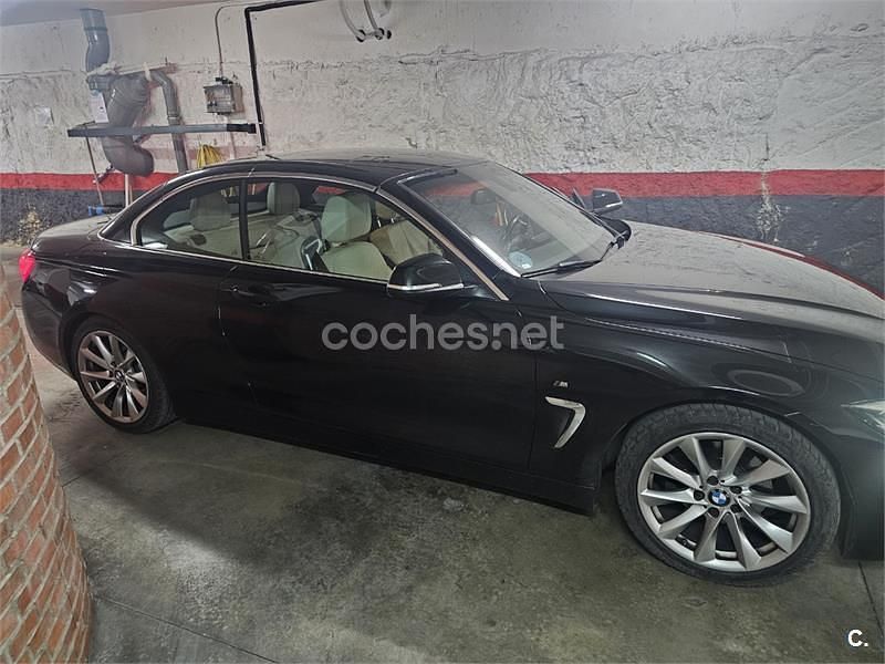 Usado BMW 420 190 CV (139 kW) 2017 Negro Descapotable