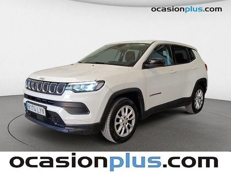 Blanco Usado 2022 Jeep Compass Longitude SUV | 18.164 € (Buen precio) - Imagen 1/4