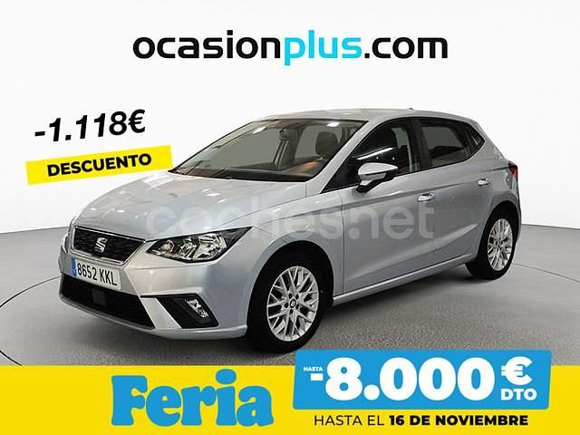Gris / plata Usado 2018 Seat Ibiza Style Berlina | 12.300 € (Precio justo) - Imagen 1/4