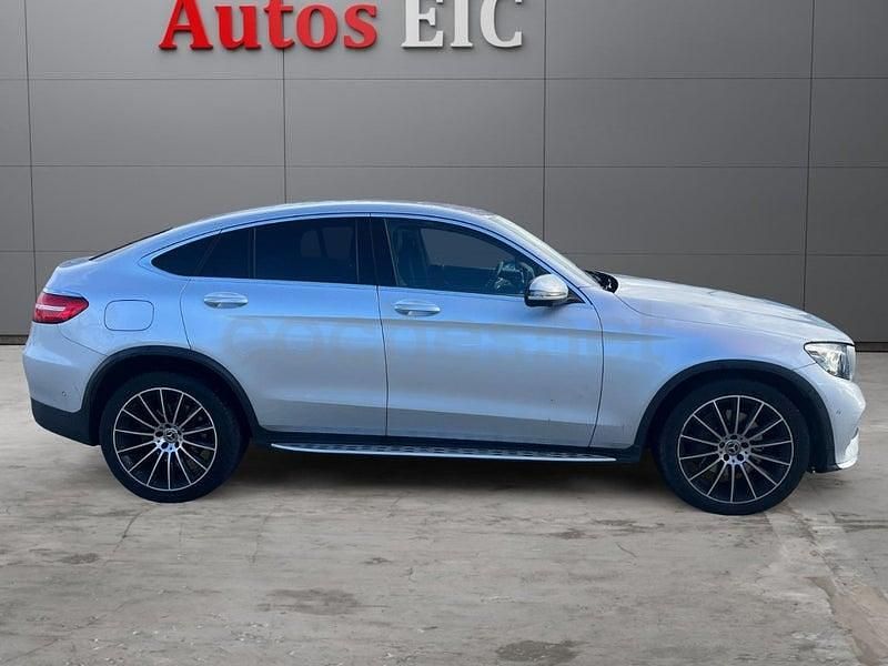 Usado Mercedes GLC250 204 CV (150 kW) 2018 Gris / plata Coupe
