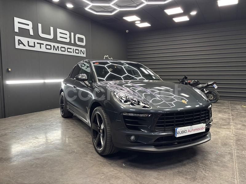 Usado Porsche Macan S 258 CV (189 kW) 2016 Gris / plata SUV