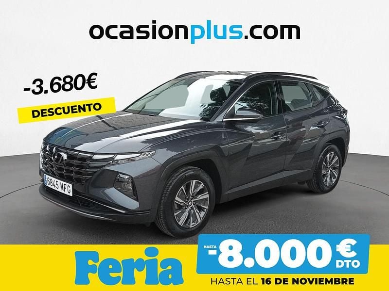 Gris Usado 2023 Hyundai Tucson SUV | 23.990 € (Precio justo) - Imagen 1/4