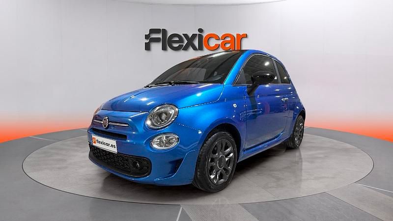 Usado Fiat 500 Connect 71 CV (52 kW) 2021 Azul Descapotable