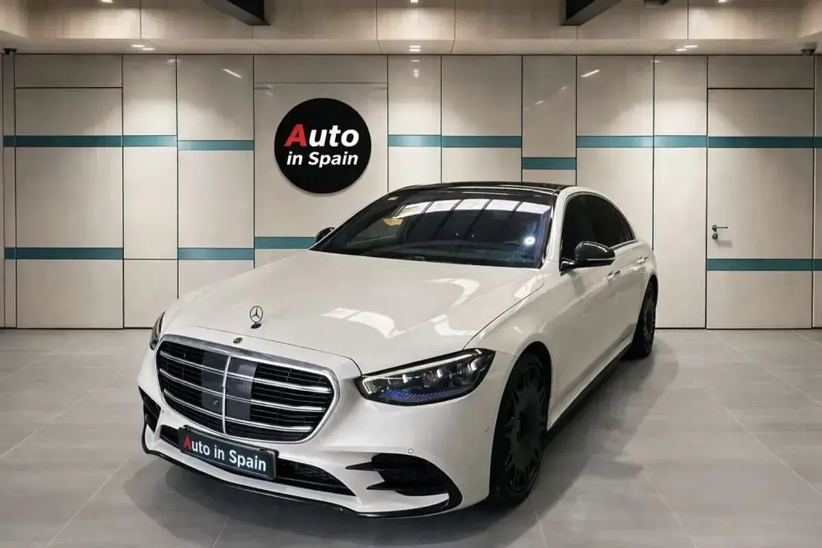 Usado Mercedes S580 510 CV (375 kW) 2021 Blanco Berlina