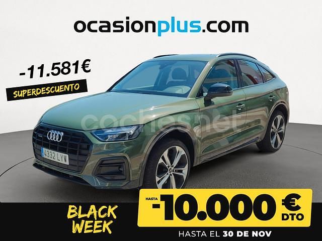 Verde Usado 2022 Audi Q5 Sportback Advanced Plus SUV | 42.390 € (Buen precio) - Imagen 1/4