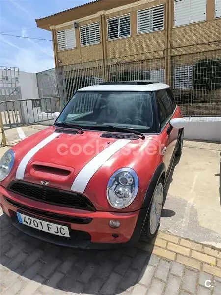 Usado Mini Cooper S 170 CV (125 kW) 2006 Rojo Utilitario