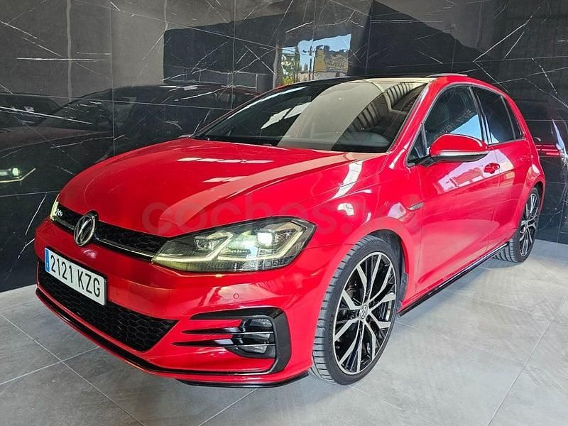 Usado VW Golf VII GTD 184 CV (135 kW) 2019 Rojo Berlina