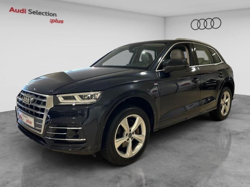 Azul Usado 2018 Audi Q5 S-Line SUV | 30.900 € (Un poco caro) - Imagen 1/4