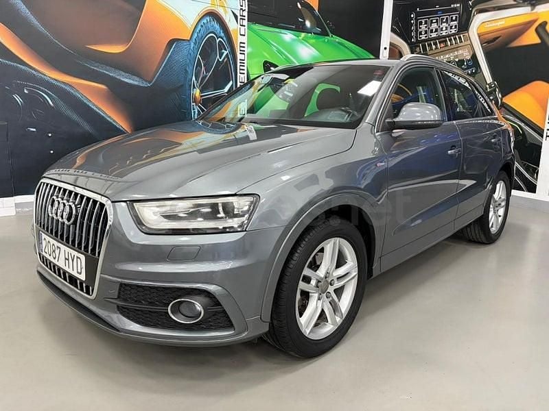 Usado Audi Q3 S-Line 140 CV (102 kW) 2014 Gris / plata SUV