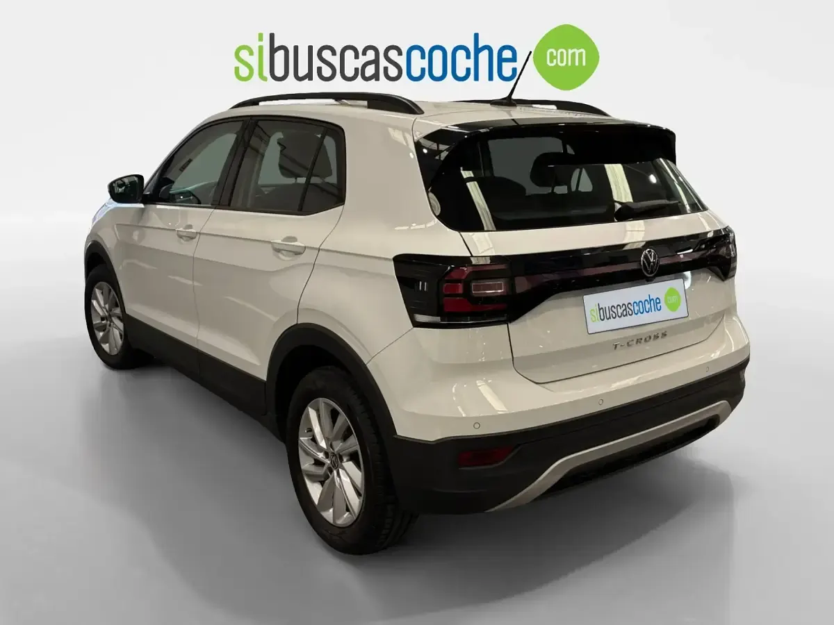 Usado VW T-Cross Advance 110 CV (80 kW) 2020 Blanco SUV