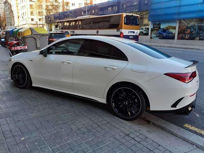 Usado Mercedes CLA35 AMG AMG 306 CV (225 kW) 2019 Blanco Coupe
