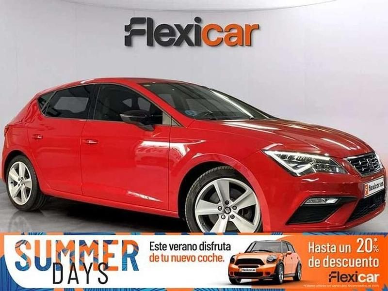 Rojo Usado 2020 Seat Leon FR Berlina | 15.890 € (Super precio) - Imagen 1/4
