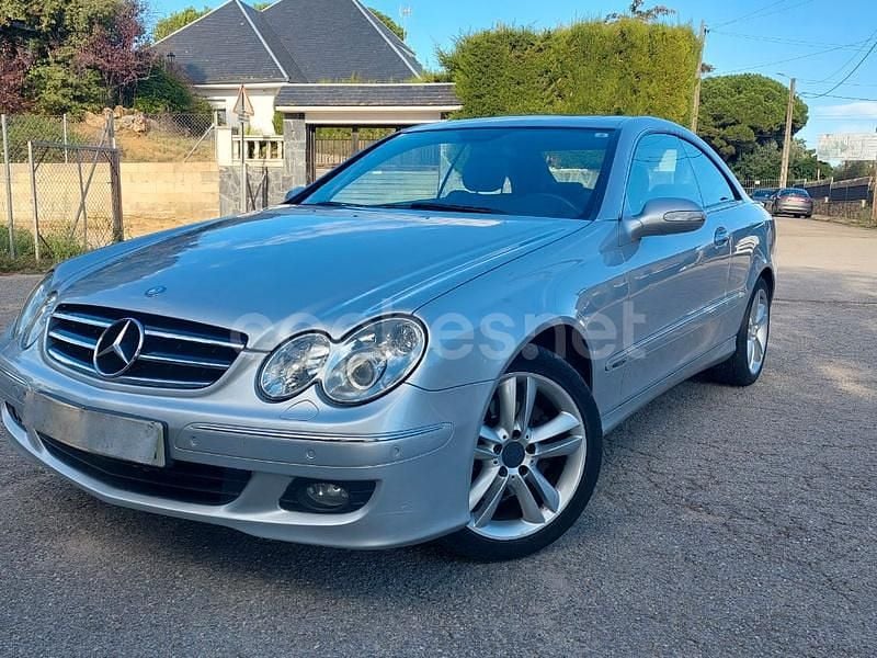 Gris / plata Usado 2008 Mercedes CLK280 Elegance Coupe | 7750 € (Super precio) - Imagen 1/4