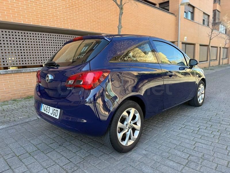 Usado Opel Corsa Expression 75 HP (55 kW) 2015 Azul Citadino