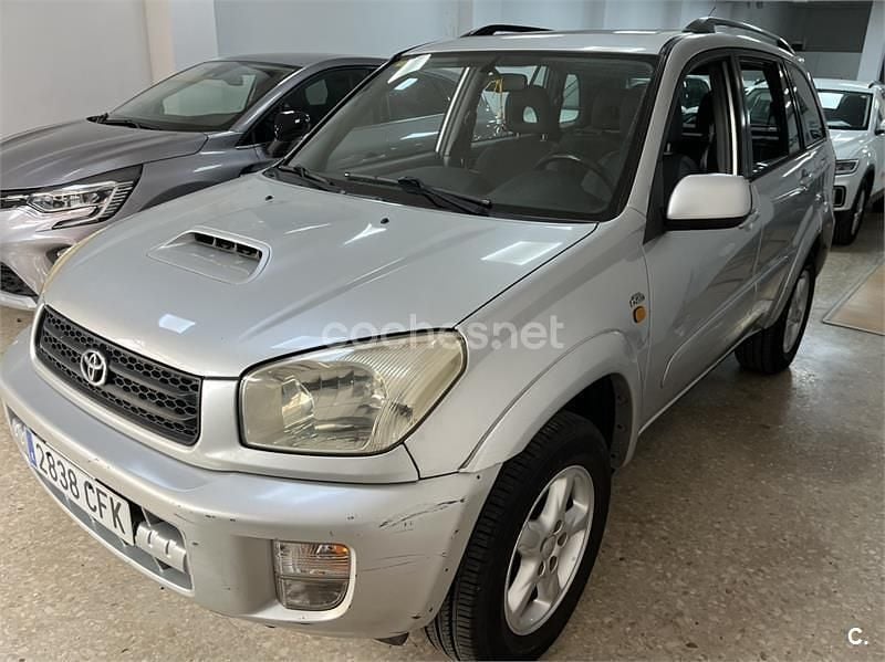 Usado Toyota RAV4 Sol 116 CV (85 kW) 2003 Gris / plata SUV