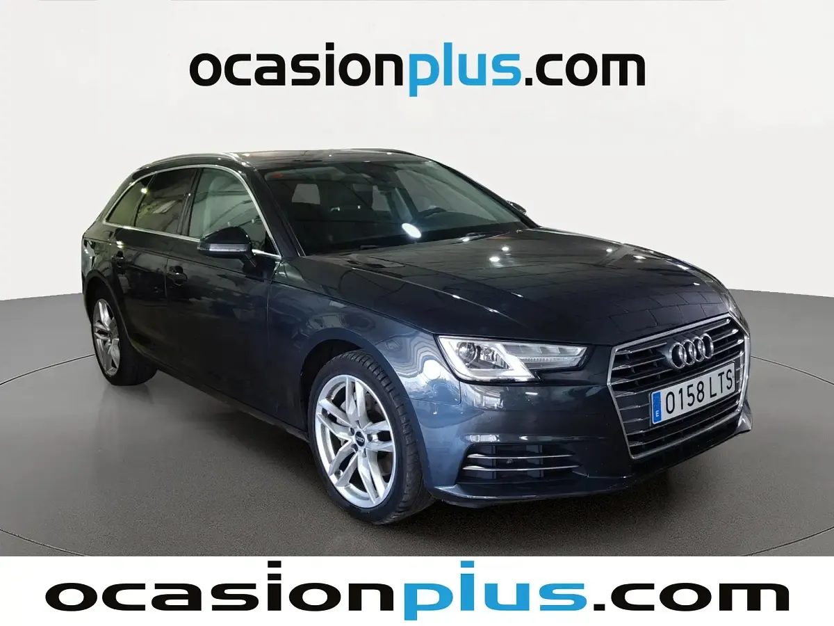 Usado Audi A4 Sport 190 CV (139 kW) 2016 Gris Familiar
