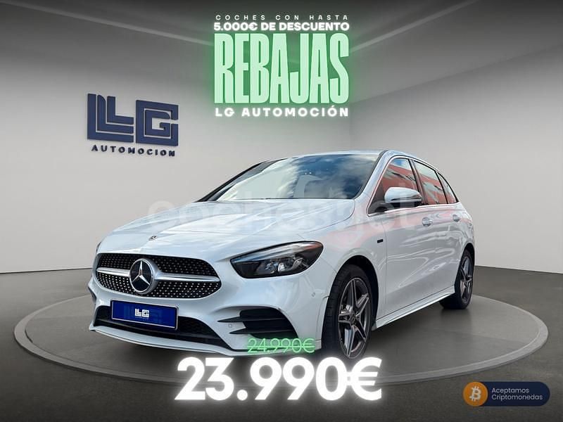 Usado Mercedes B250e 218 CV (160 kW) 2021 Blanco Monovolumen