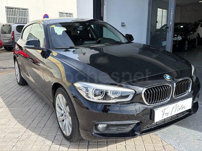 Usado BMW 116 Efficient Dynamics 116 CV (85 kW) 2015 Negro Utilitario