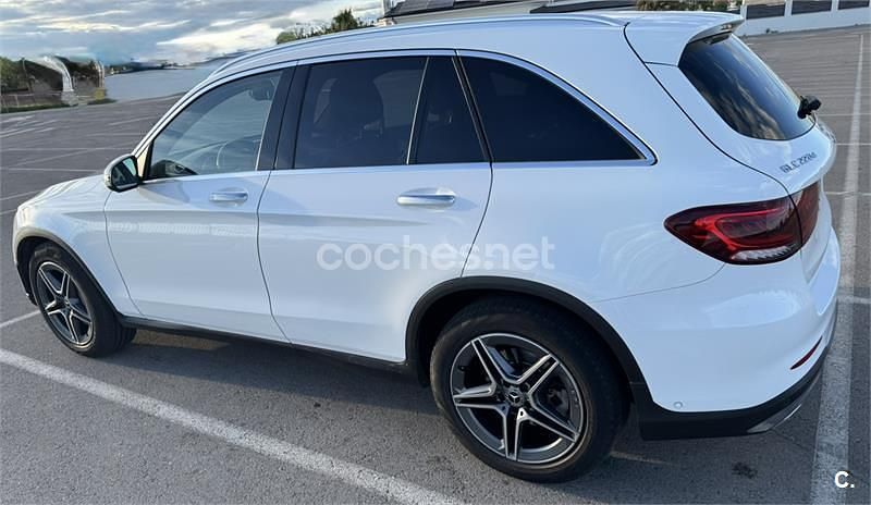 Usado Mercedes GLC220 170 CV (125 kW) 2020 Blanco SUV