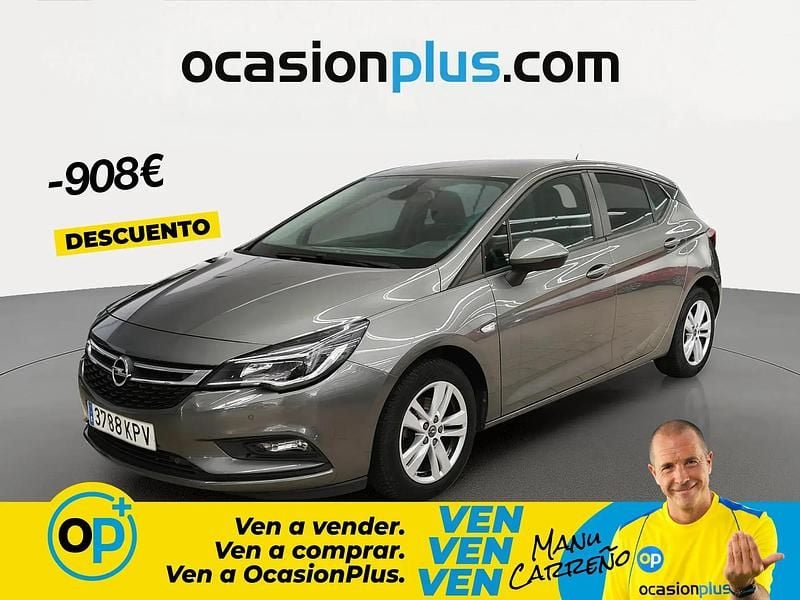 Używany Opel Astra Selective 125 KM (91 kW) 2018 Szary Sedan/Limuzyna
