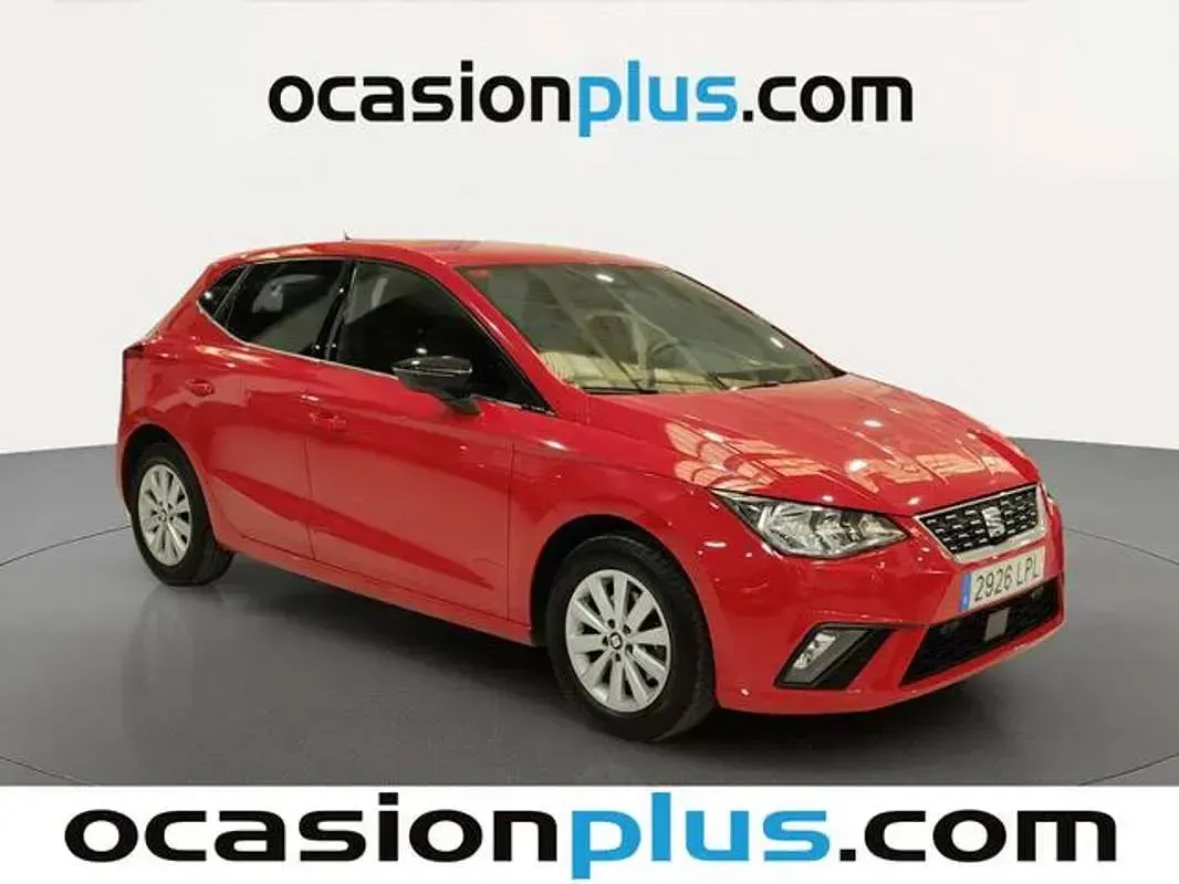 Usado Seat Ibiza XCELLENCE 110 CV (80 kW) 2021 Rojo Utilitario